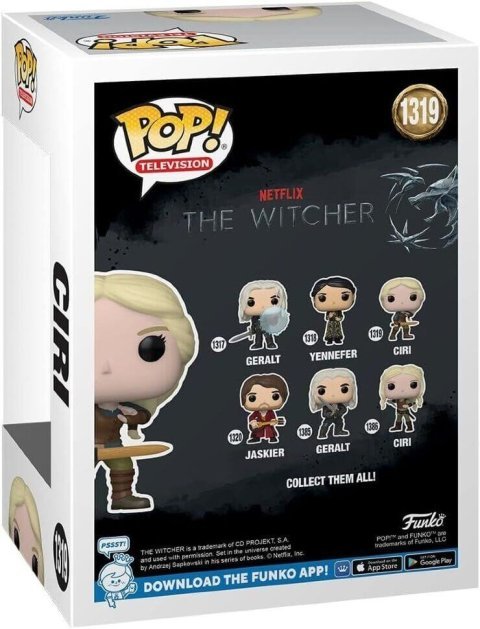 Фігурка Funko Witcher TV Netflix: Ciri фанко Відьмак Цирі 1319 - -