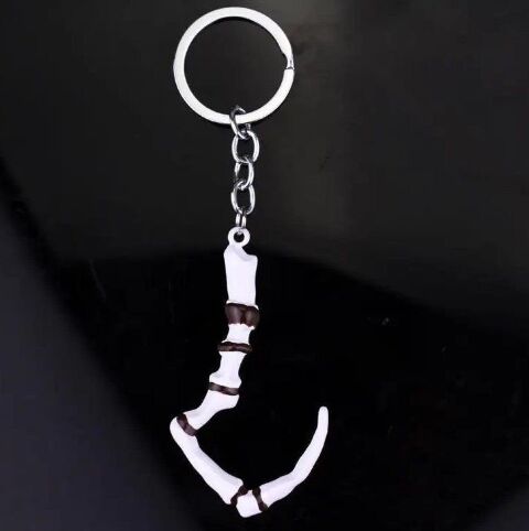 Брелок DOTA 2 Pudge Dragonclaw Butcher Meat Hook метал 7 см. - -