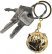 Брелок 3D Harry Potter Гарри Поттер Keychain Golden Snitch Золотой Снитч - -