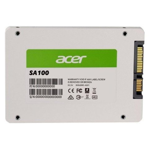 Накопитель SSD 2.5" 480GB SA100 Acer (BL.9BWWA.103) - Нулевой остаток (Feed)  - Нулевой остаток (Feed) 