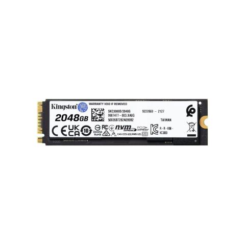 Накопитель SSD M.2 2280 2TB Kingston (SKC3000D/2048G) - Внутренние SSD - Внутренние SSD
