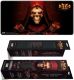Коврик для мыши игровая поверхность Blizzard DIABLO 2 - Resurrected Prime Evil Диабло XL (90*42 cm) - -