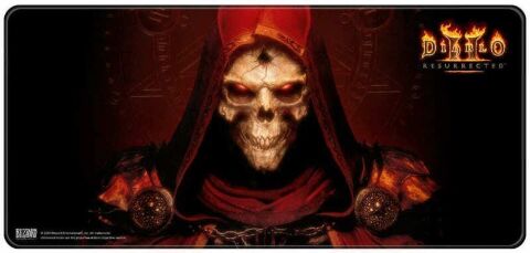 Коврик для мыши игровая поверхность Blizzard DIABLO 2 - Resurrected Prime Evil Диабло XL (90*42 cm) - -