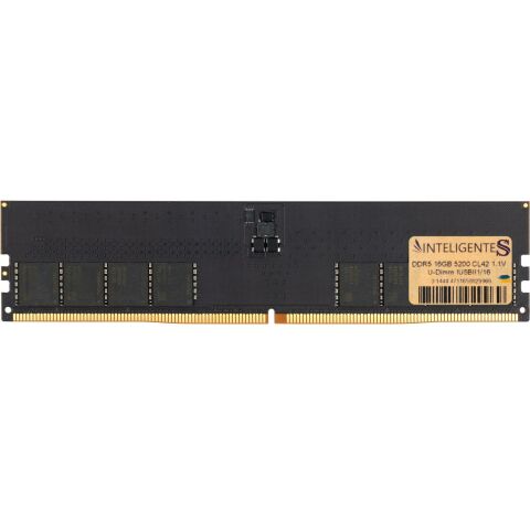 Модуль памяти для компьютера DDR5 16GB 5200 MHz INTELIGENTES (IU5BII1/16) - Нулевой остаток (Feed)  - Нулевой остаток (Feed) 