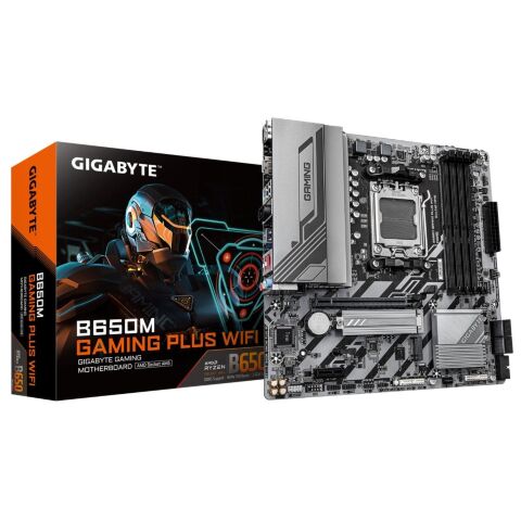 Материнская плата GIGABYTE B650M GAMING PLUS WIFI - Системные (материнские) платы  - Системные (материнские) платы 