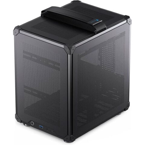 Корпус для ПК JONSBO C6 Handle Black - Нулевой остаток (Feed)  - Нулевой остаток (Feed) 