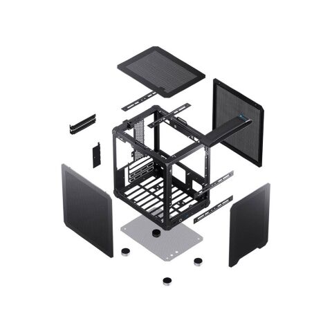 Корпус для ПК JONSBO C6 Handle Black - Нулевой остаток (Feed)  - Нулевой остаток (Feed) 