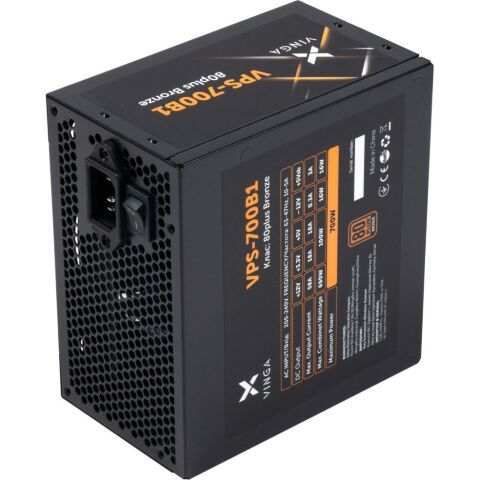 Блок питания Vinga 700W (VPS-700B1) - Нулевой остаток (Feed) - Нулевой остаток (Feed)