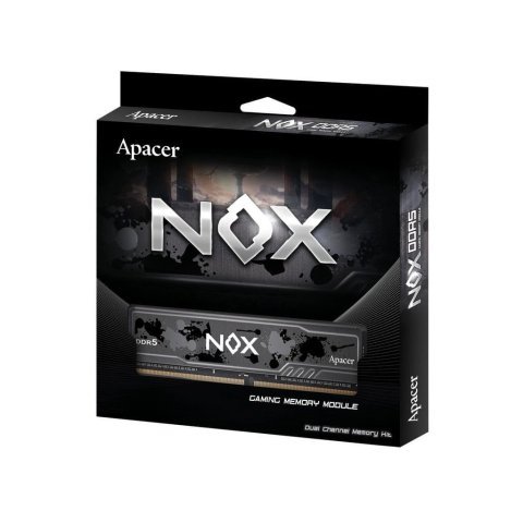 Модуль памяти для компьютера DDR5 32GB (2x16GB) 5200 MHz NOX Apacer (AH5U32G52C522MBAA-2) - Нулевой остаток (Feed) - Нулевой остаток (Feed)