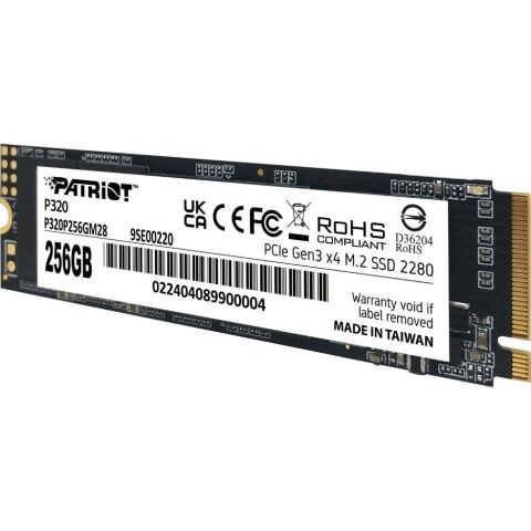 Накопитель SSD M.2 2280 256GB Patriot (P320P256GM28) - Нулевой остаток (Feed)  - Нулевой остаток (Feed) 