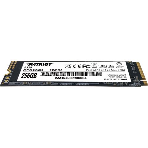 Накопитель SSD M.2 2280 256GB Patriot (P320P256GM28) - Нулевой остаток (Feed)  - Нулевой остаток (Feed) 