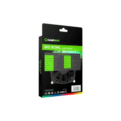 Кулер для корпуса Gamemax GMX-12-DBB - Нулевой остаток (Feed) - Нулевой остаток (Feed)