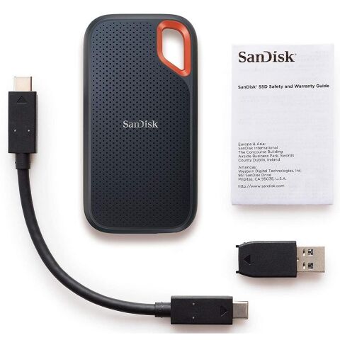 Накопитель SSD USB 3.2 2TB SanDisk (SDSSDE61-2T00-G25) - Нулевой остаток (Feed) - Нулевой остаток (Feed)