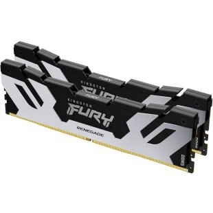 Модуль памяти для компьютера DDR5 32GB (2x16GB) 8000 MHz Renegade Silver XMP Kingston Fury (ex.HyperX) (KF580C38RSK2-32)