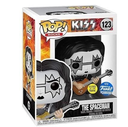 Фігурка Funko KISS The Spaceman Фанко Кісс Прибулець Glow in The Dark (Exclusive) 123 - -