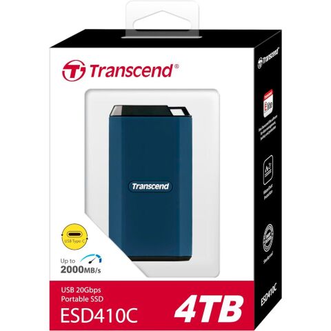 Накопитель SSD USB Type-C 4TB ESD410C Transcend (TS4TESD410C) - Нулевой остаток (Feed) - Нулевой остаток (Feed)