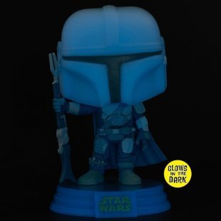 Фигурка Funko Star Wars The Mandalorian Hologram Звёздные войны Мандалорец фанко 345 Exclusive