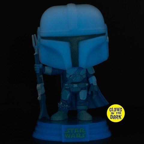 Фигурка Funko Star Wars The Mandalorian Hologram Звёздные войны Мандалорец фанко 345 Exclusive - -