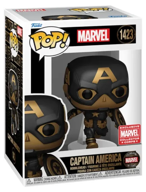 Фігурка Funko Marvel: Captain America фанко Капітан Америка (Collector Corps Exclusive) 1423 -   -  