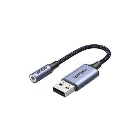 Звуковая плата Ugreen CM477 black (30757) - Нулевой остаток (Feed)  - Нулевой остаток (Feed) 