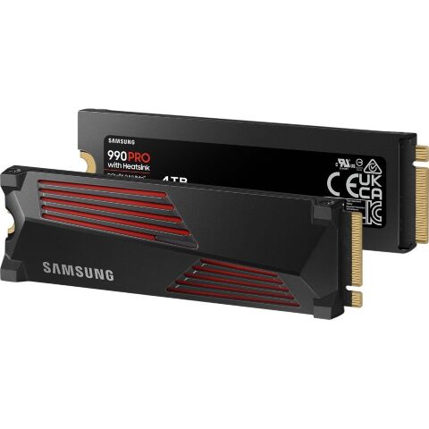 Накопитель SSD M.2 2280 4TB 990 PRO with Heatsink Samsung (MZ-V9P4T0GW) - Нулевой остаток (Feed)  - Нулевой остаток (Feed) 