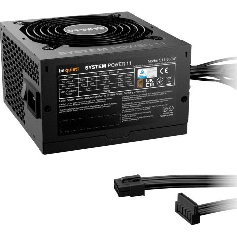 Блок питания Be quiet! 650W SYSTEM POWER 11 (BP011EU) - Нулевой остаток (Feed) - Нулевой остаток (Feed)