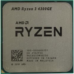 Процессор AMD Ryzen 3 4300GE (100-000000151)