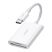 Считыватель флеш-карт Ugreen USB-C 3.1 to TF/SD CM265 White (35506) - Нулевой остаток (Feed) - Нулевой остаток (Feed)