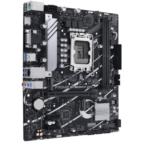 Материнская плата ASUS PRIME B760M-K D4 - Системные (материнские) платы  - Системные (материнские) платы 