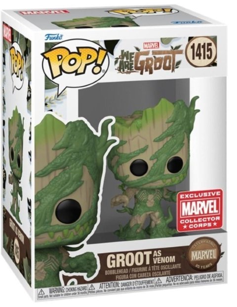 Фігурка Funko Marvel Groot As Venom Грут як Веном Exclusive 1415 - -