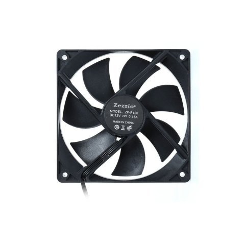 Кулер для корпуса Zezzio ZF-P120 2pin - Нулевой остаток (Feed) - Нулевой остаток (Feed)