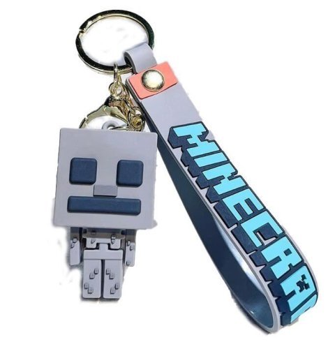 Брелок підвіска на рюкзак Minecraft Майнкрафт 3D Skeleton Backpack - -