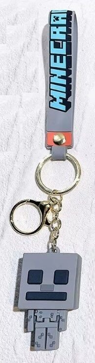 Брелок підвіска на рюкзак Minecraft Майнкрафт 3D Skeleton Backpack - -