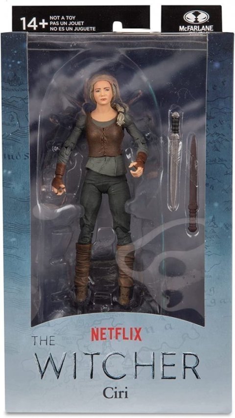 Фігурка McFarlane The Witcher Ciri Action Figure Відьмак Цирі 18 см. - -