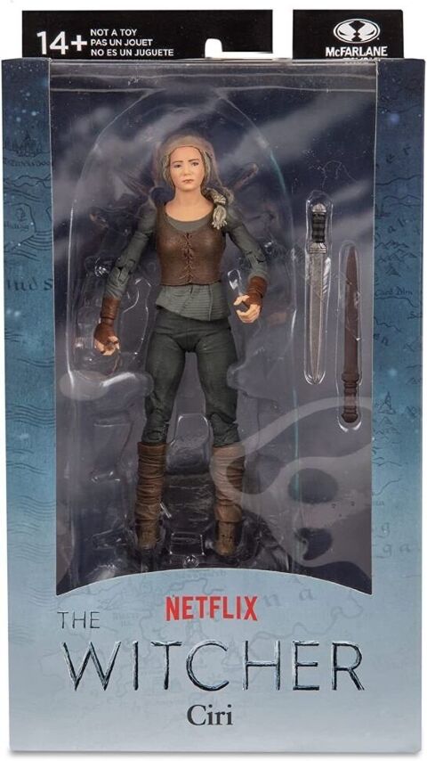 Фігурка McFarlane The Witcher Ciri Action Figure Відьмак Цирі 18 см. - -