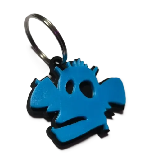 Брелок League of Legends Arcane Ліга Легенд Logo 2 Keychain ABS пластик 4 см. - -
