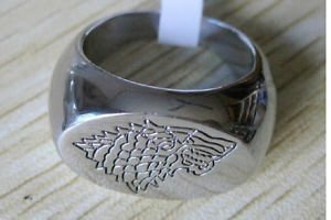Кільце Game of Thrones Stark wolf Ring