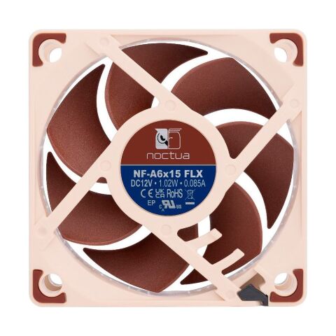 Кулер для корпуса Noctua NF-A6x15 FLX - Нулевой остаток (Feed)  - Нулевой остаток (Feed) 