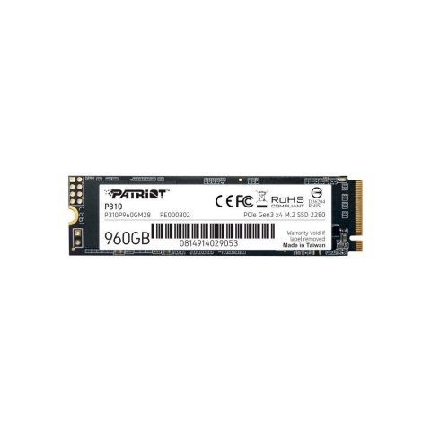 Накопитель SSD M.2 2280 960GB Patriot (P310P960GM28) - Нулевой остаток (Feed)  - Нулевой остаток (Feed) 