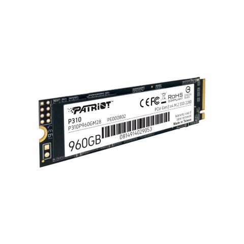 Накопитель SSD M.2 2280 960GB Patriot (P310P960GM28) - Нулевой остаток (Feed)  - Нулевой остаток (Feed) 