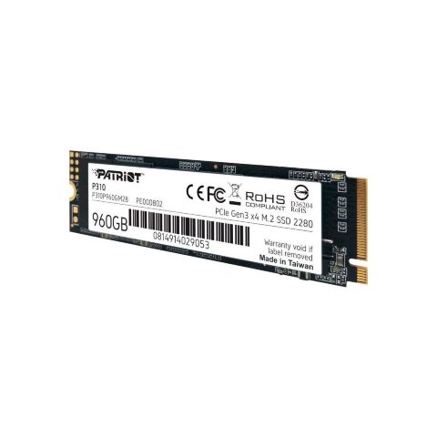 Накопитель SSD M.2 2280 960GB Patriot (P310P960GM28) - Нулевой остаток (Feed)  - Нулевой остаток (Feed) 