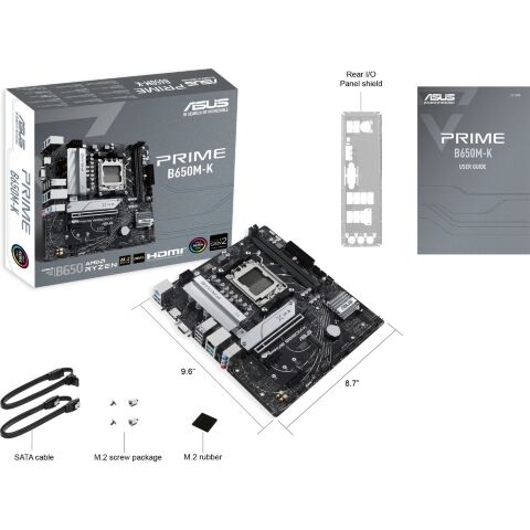 Материнская плата ASUS PRIME B650M-K - Нулевой остаток (Feed) - Нулевой остаток (Feed)
