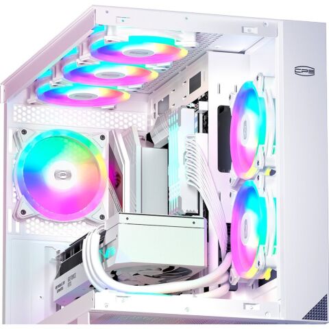 Кулер для корпуса PcCooler F3 T120 ARGB 3 in 1 White - Нулевой остаток (Feed)  - Нулевой остаток (Feed) 