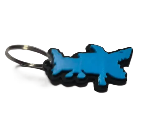 Брелок League of Legends Arcane Ліга Легенд Logo Keychain ABS пластик 4 см. - -