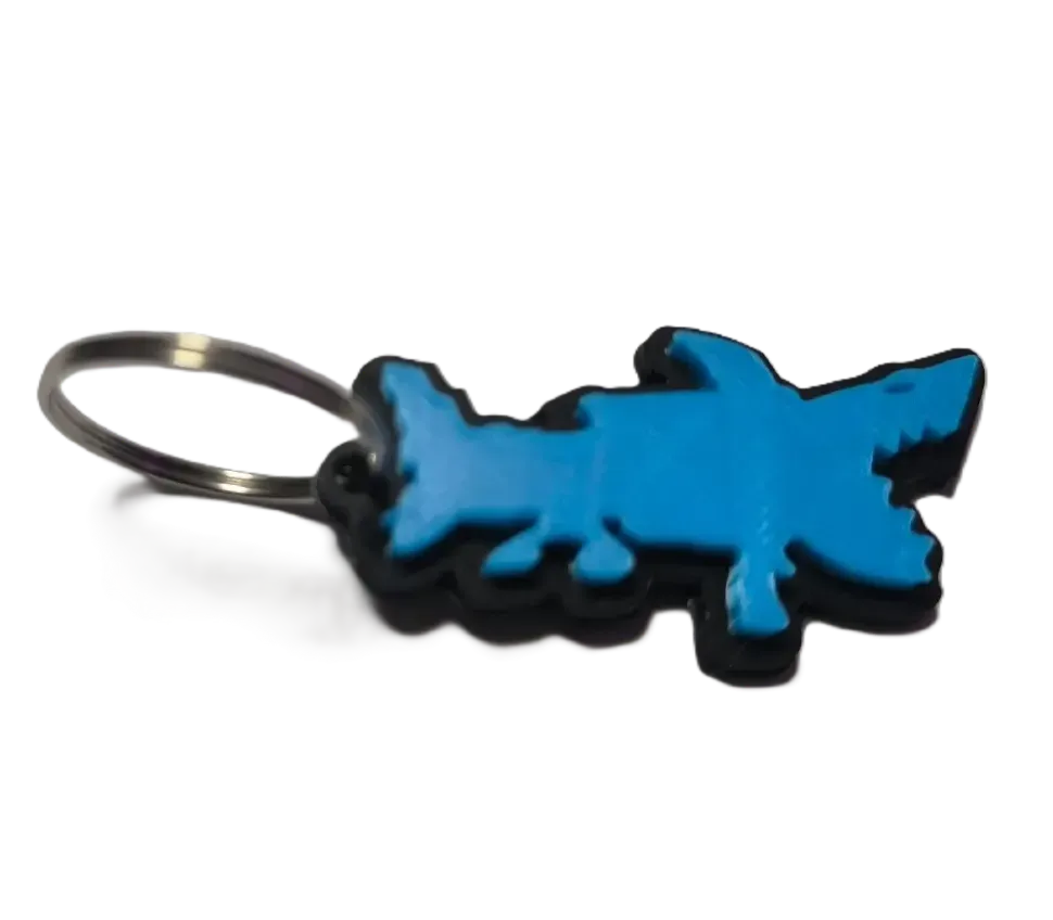 Брелок League of Legends Arcane Ліга Легенд Logo Keychain ABS пластик 4 см.