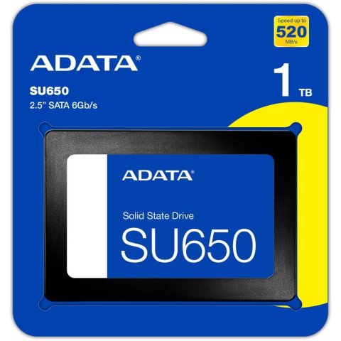 Накопитель SSD 2.5" 1TB ADATA (ASU650SS-1TT-R) - Нулевой остаток (Feed)  - Нулевой остаток (Feed) 
