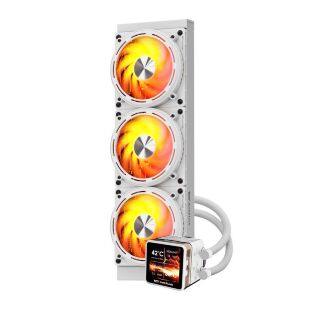 Система жидкостного охлаждения DARKFLASH DE360 WHITE