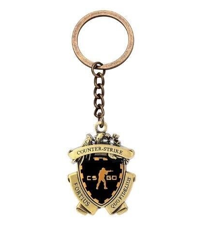 Брелок CS GO Medal Counter Strike металл 4 см. -   -  