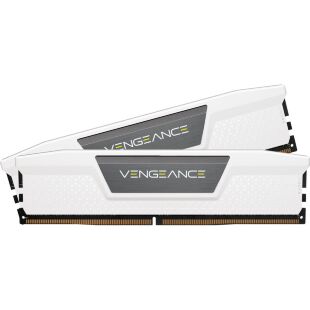 Модуль памяти для компьютера DDR5 32GB (2x16GB) 6400 MHz Vengeance White Corsair (CMK32GX5M2B6400Z32W)