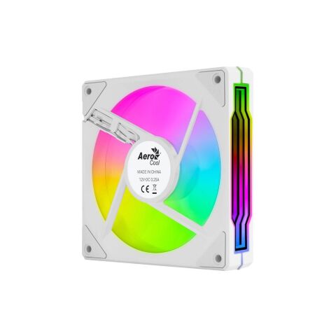 Кулер для корпуса AeroCool Phantom M-3 Reverse 12 PWM ARGB White (ACF3-MR11227.21) - Вентиляторы к корпусам - Вентиляторы к корпусам